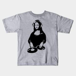 Mona lisa DJ Kids T-Shirt